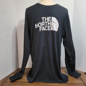 The North Face Graphic LS Tee Black - Size Men's Medium